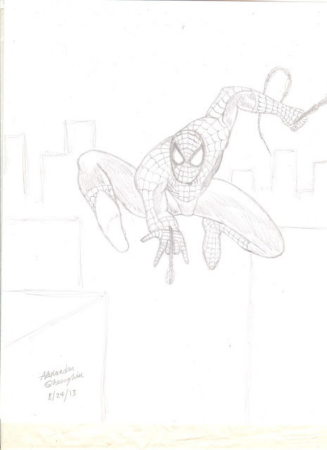 Spider-Manpencildrawing