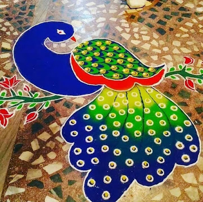 Simple and Easy Rangoli for Diwali Simple and Easy Rangoli for Diwali
