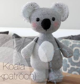 PATRON GRATIS KOALA AMIGURUMI 42765