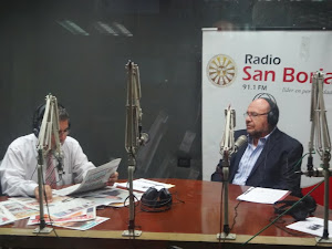 Entrevista en radio San Borja