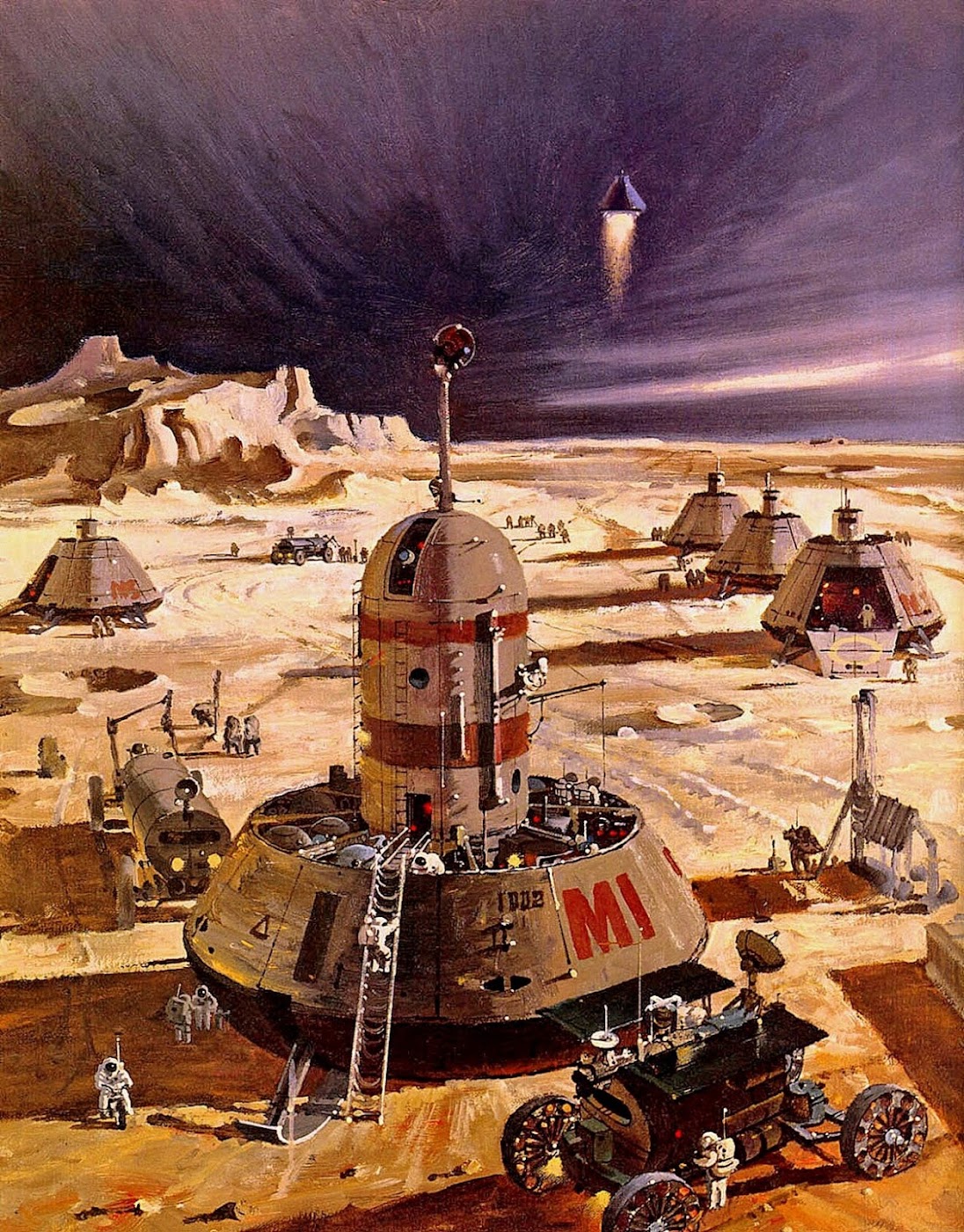 Mars outpost (1986) by Robert McCall