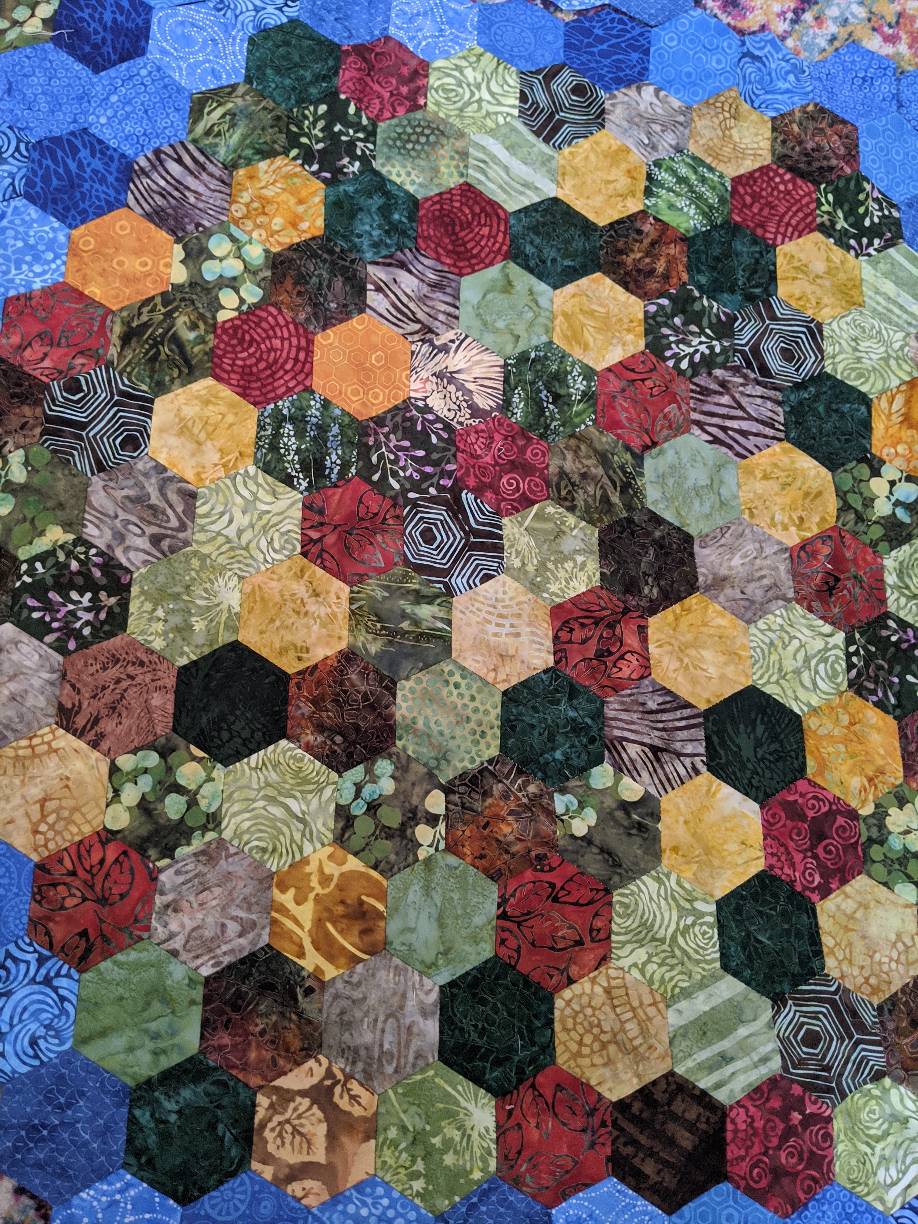 Catan Hexagon Quilt Update 4