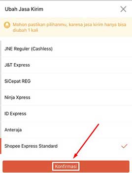 Solusi Tidak Bisa Atur Pengiriman di Shopee