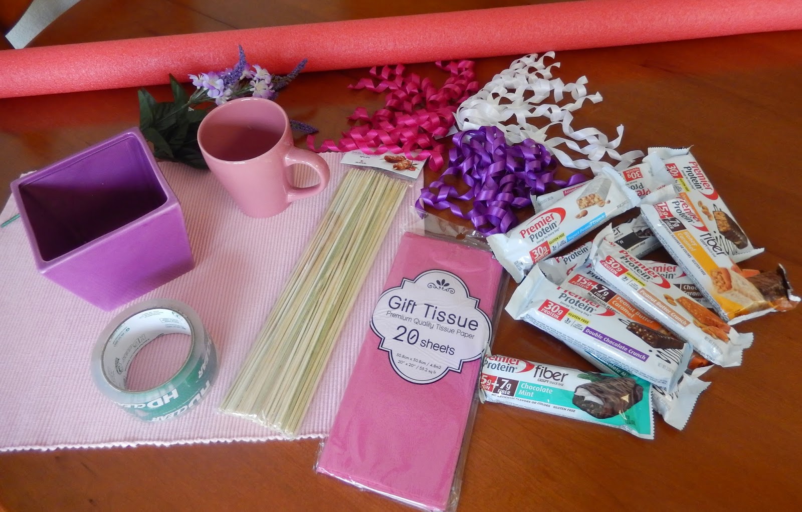 theworldaccordingtoeggface DIY Craft Project Protein Bar Bouquet