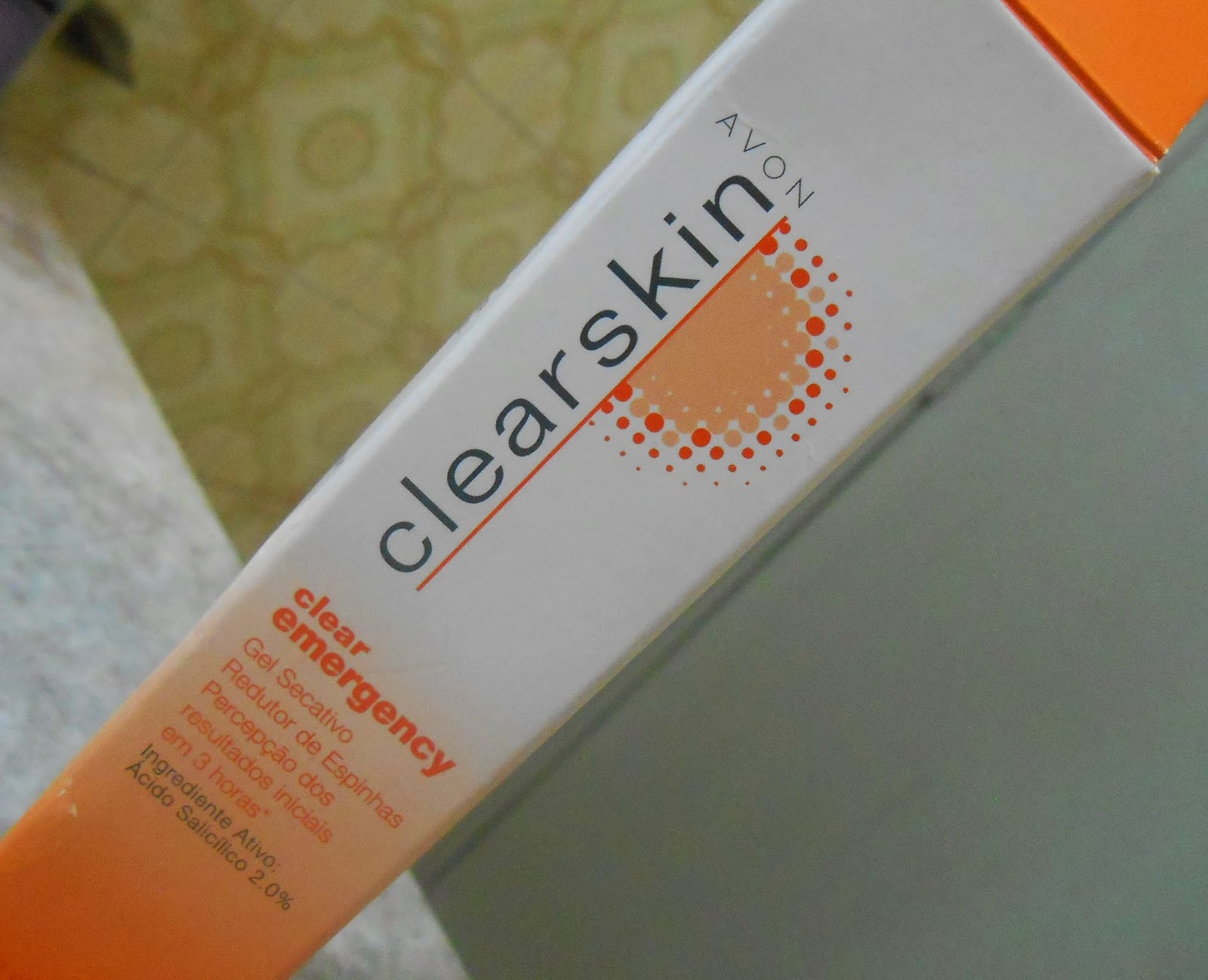 Resenha: Avon Clearskin - Clear emergency gel secativo redutor de ...