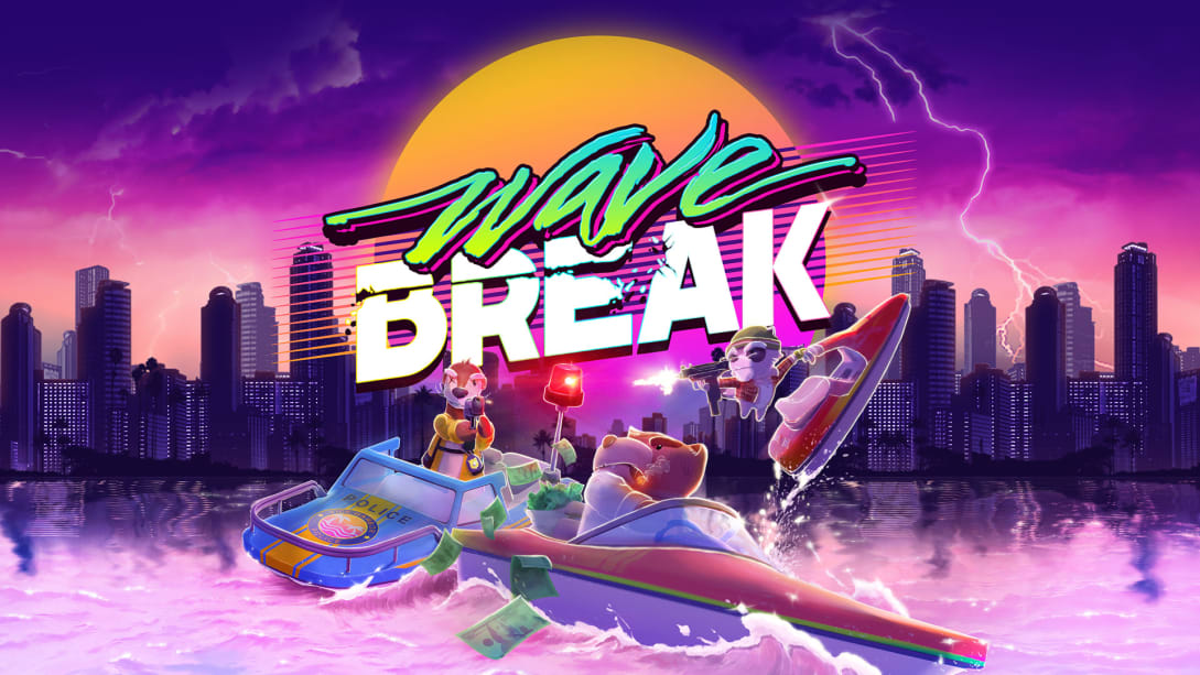 Análise: Wave Break (PC/Switch) combina animais mafiosos, manobras de barco  e clima dos anos 80 - GameBlast