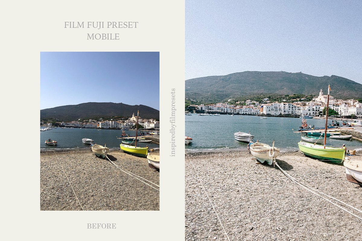 Mobile Lightroom Fuji Film Preset (DNG)