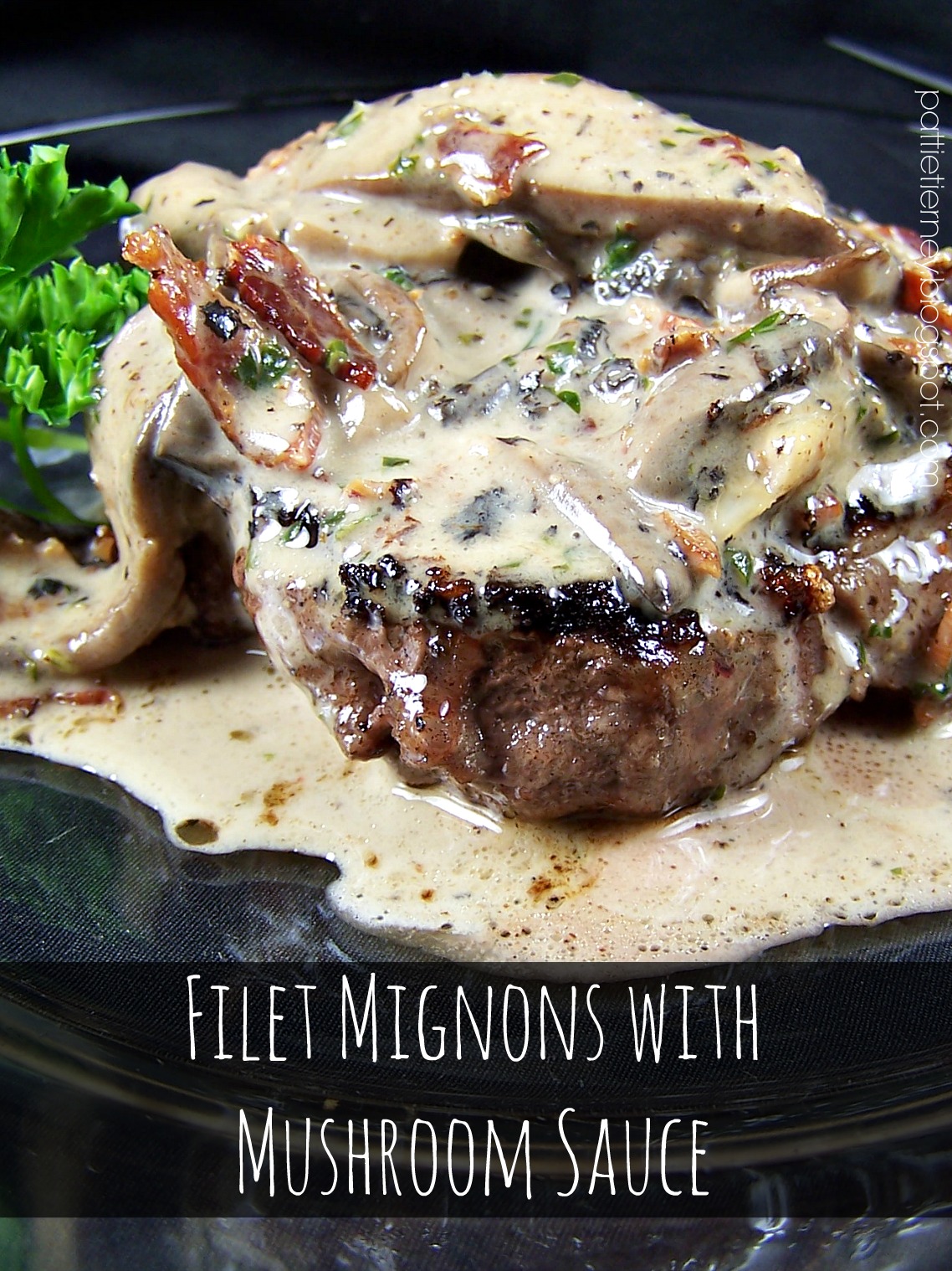 OllaPodrida Filet Mignon with Portobello Mushroom Sauce