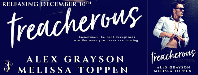 Treacherous by Alex Grayson & Melissa Toppen Blog Tour Review + Giveaway
