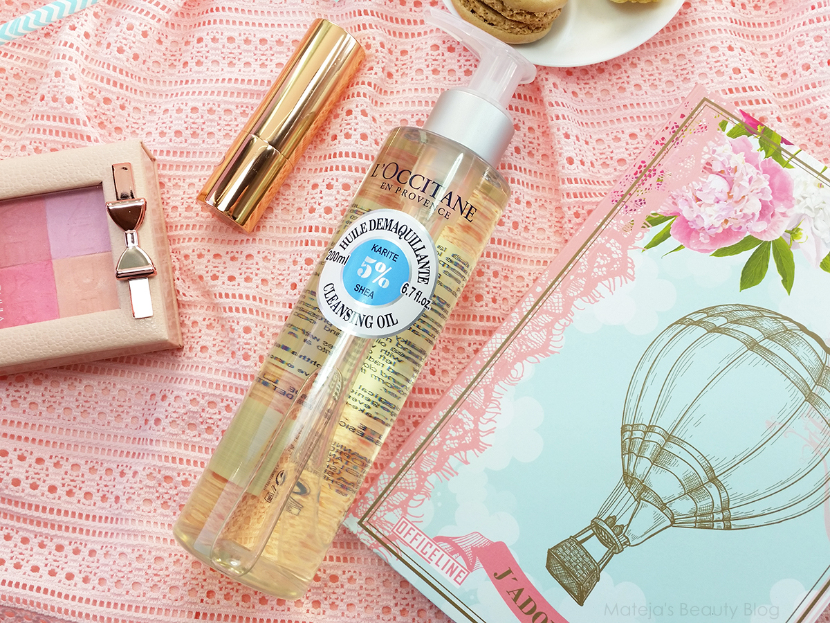 L'Occitane Shea Cleansing Oil Mateja's Beauty Blog