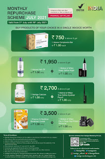 Vestige Monthly Offers || Consistency Offers july 2021 || Repurchase Offer