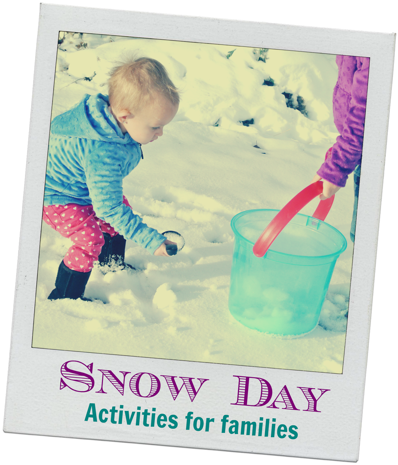 Woman in Real Life Ideas for Snow Day Family Fun