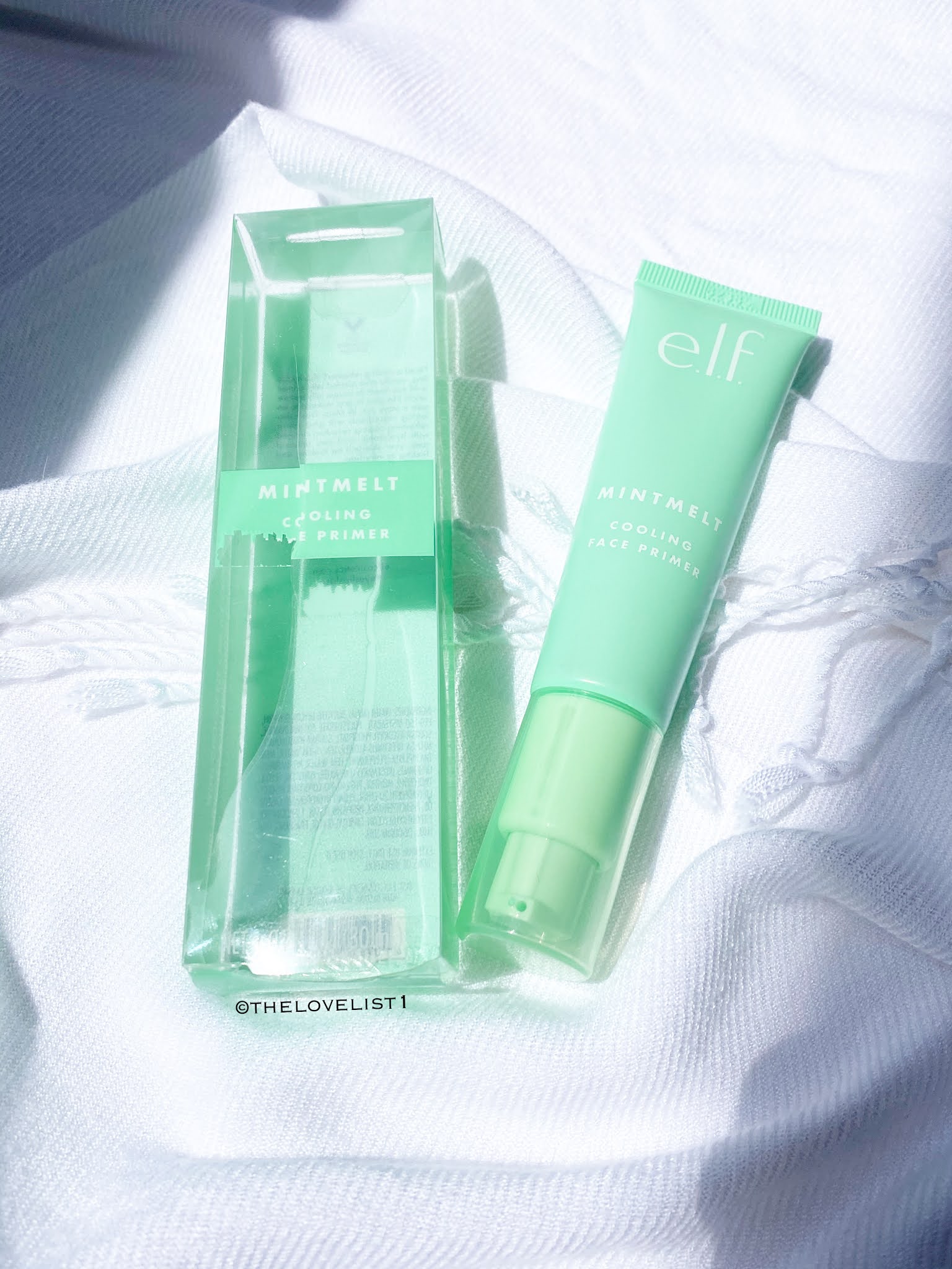 Product Review E.L.F. Cosmetics Mint Melt Cooling Face Primer