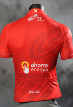 jersey de la vuelta ciclista España 2011