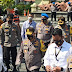Kapolda Jatim Bersama Forkopimda Jatim Gelar Kampanye Penggunaan serta Pembagian Masker