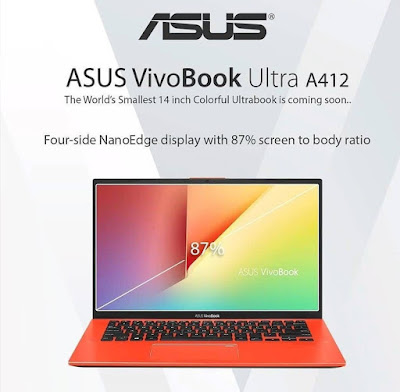 teknologi NanoEdge Display dengan screen-to-body ratio 87 persen