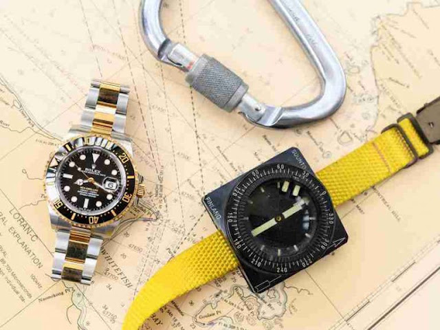 Réplicas de Relojes Rolex Oyster Perpetual Sea-Dweller Oro de acero 43mm