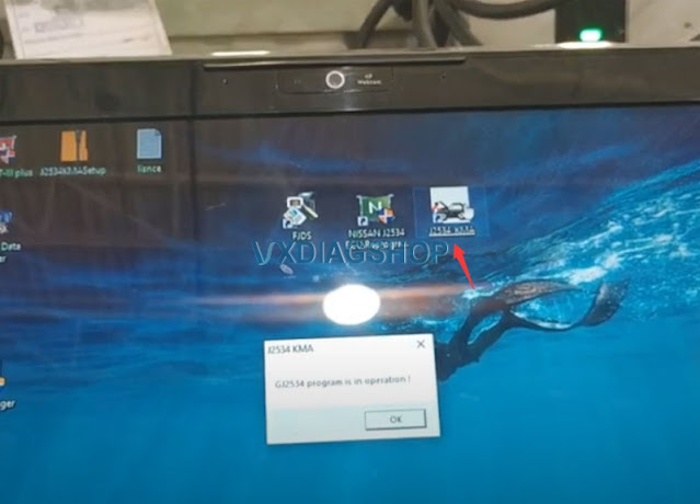 VXDIAG VCX NANO tested with Kia KMA Software 2
