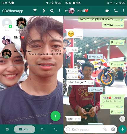 Cara Mengganti Tema Wa Gb Dengan Foto Sendiri - Wafbig