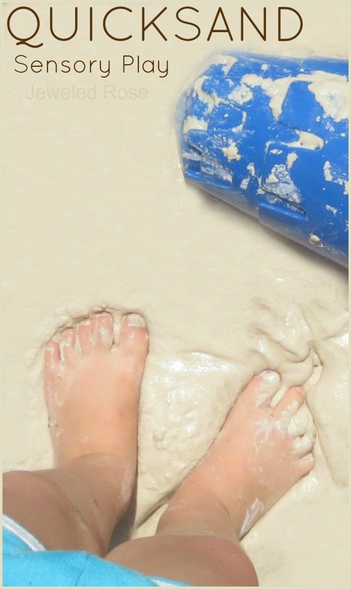 Play Recipe Homemade Quicksand Growing A Jeweled Rose