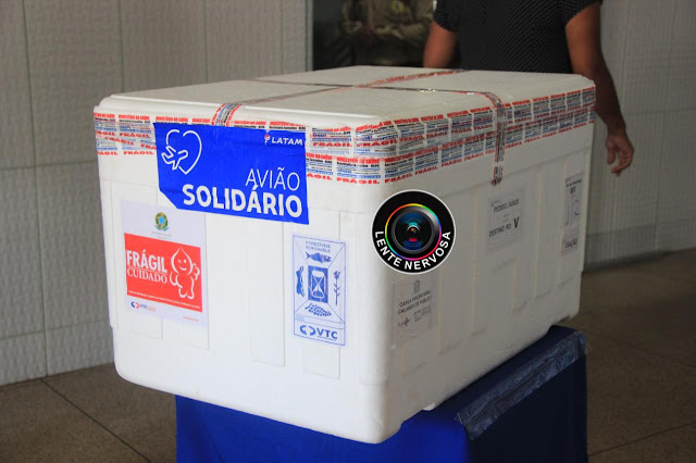 Rondônia recebe mais 51.400 doses de vacinas contra a Covid-19