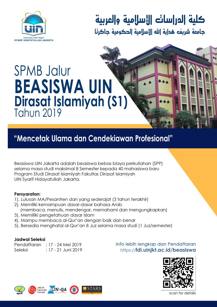 Pendaftaran uin jakarta 2021