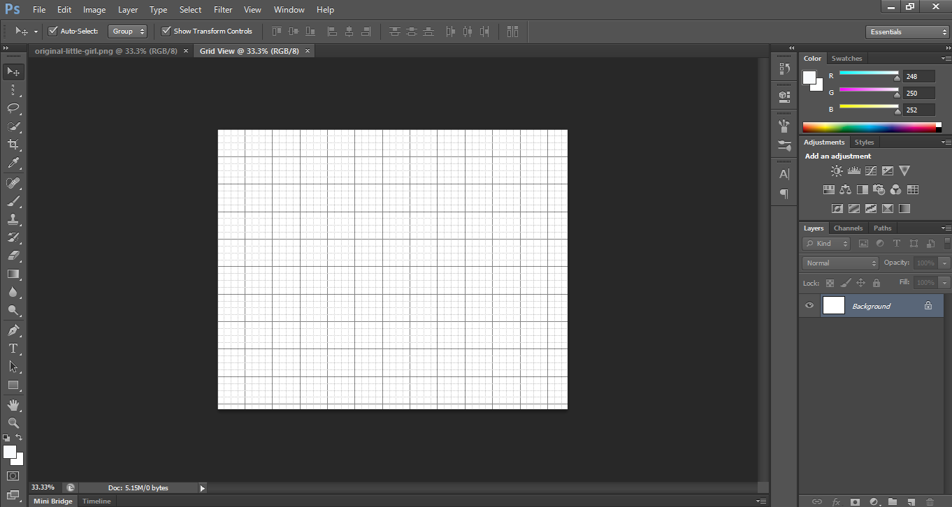 Color Grids Tutorials Photo Effects for Beginners Step By