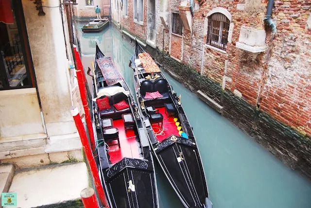 Góndolas en Venecia