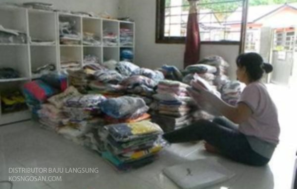 Cara Menjadi Distributor Baju Langsung dari Pabrik - KOSNGOSAN