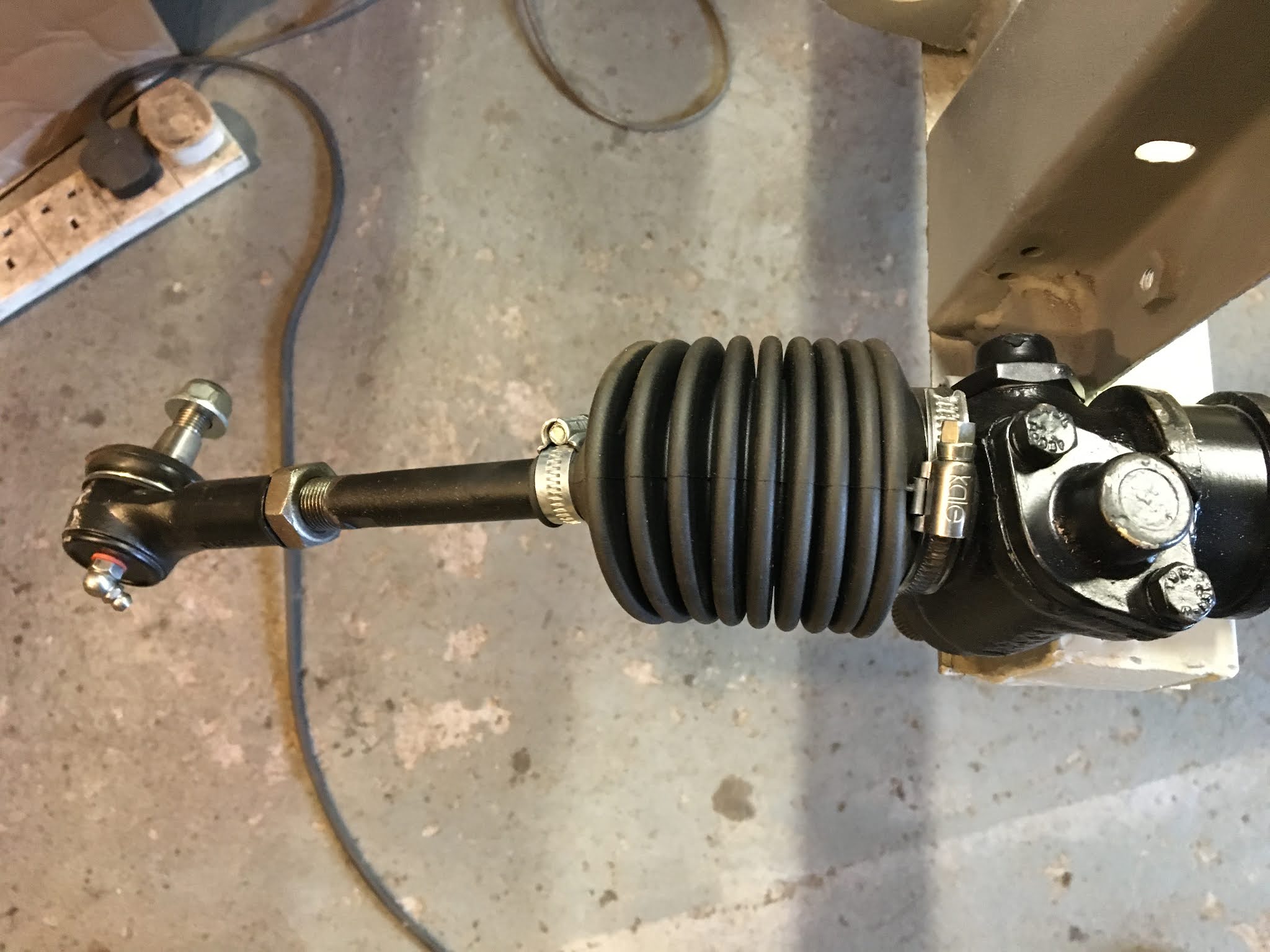 MG Midget 1965 MKII Restoration Project Steering Rack Rebuild