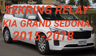 Letak sekring dan relay KIA GRAND SEDONA 2015-2018