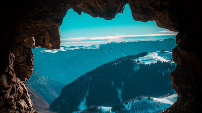 HD Wallpaper Cave, Mountains, Landscape, Horizon