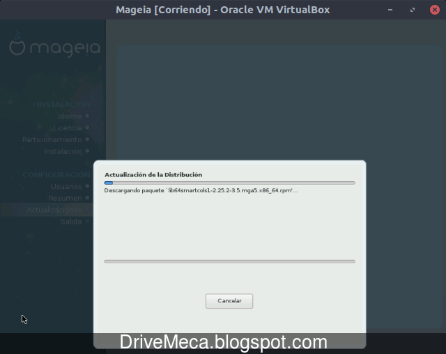 Drivemeca instalando Mageia Linux paso a paso