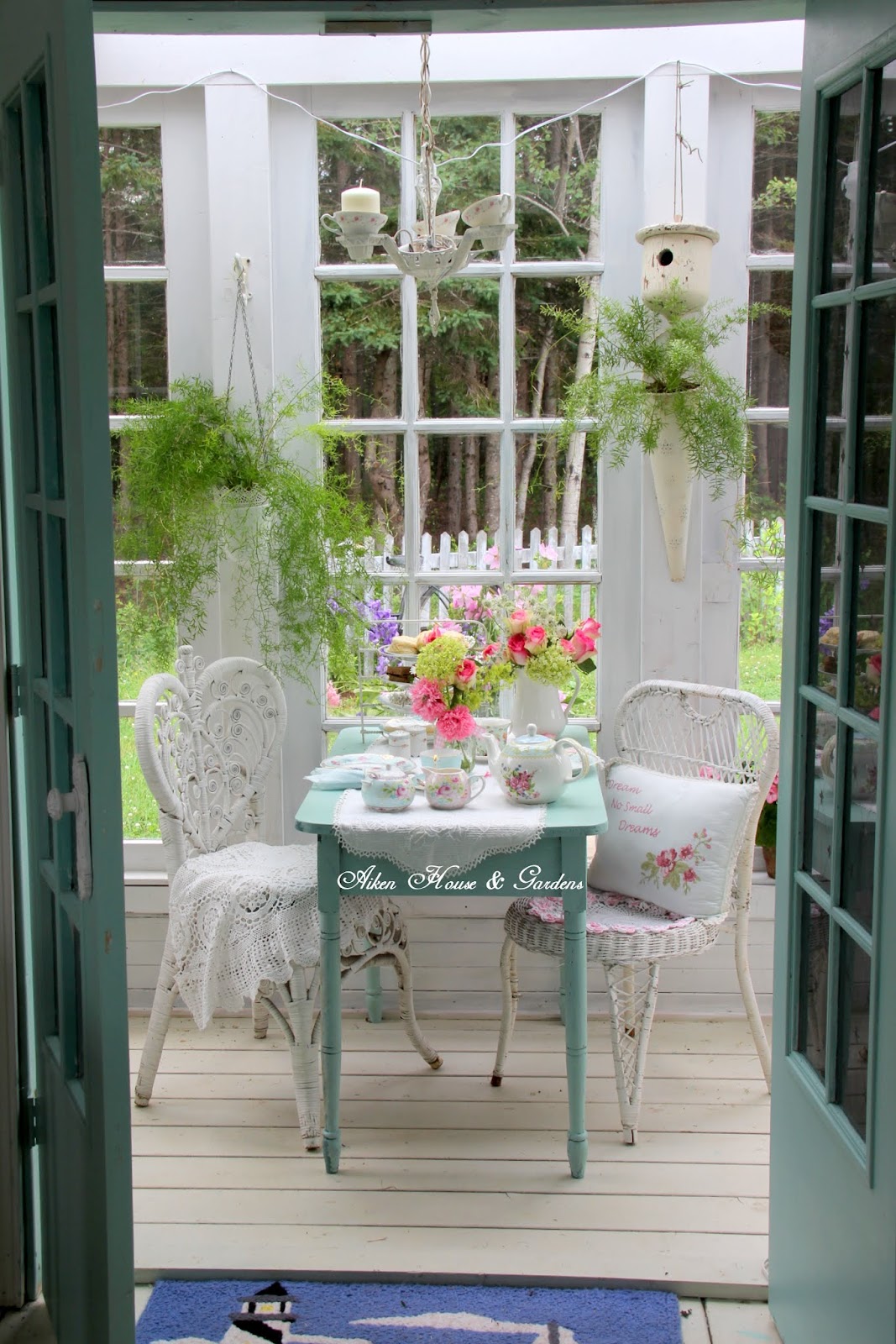 Aiken House & Gardens Afternoon Tea in the Boathouse Conservatory