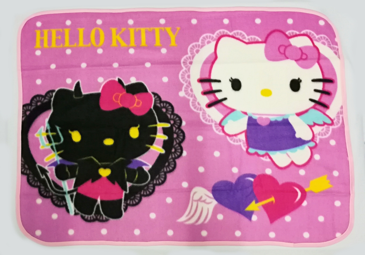 BongBongIdea CHILDREN SOFT BLANKET HELLO KITTY 80 X 60CM