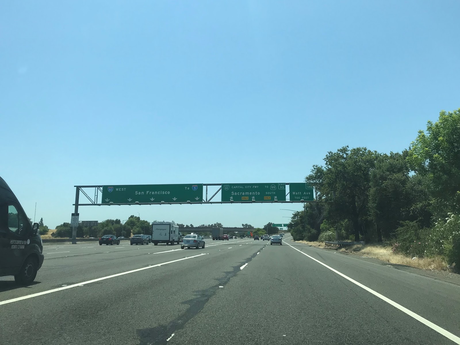 Directions To Interstate 80 West California State Route 244 And The Un-Built Highways Of Metro Sacramento  (Ca 65, Ca 102, Ca 143 And Ca 148)