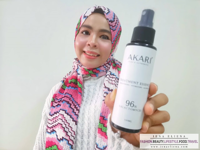 Kulit bebas Cela dan Solekan Glowing dengan AKARI Galactomyces Treatment Essence