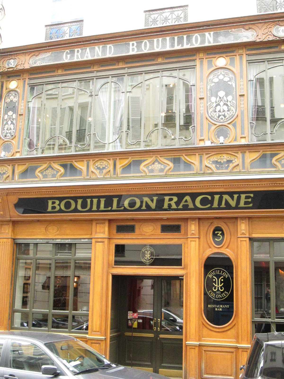 Bouillon Racine 3 Rue Racine 75006 Paris Pardon my French in Paris...: Bouillon Racine