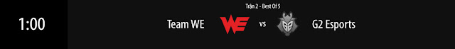 Team WE vs G2 Esports Knockout Stage MSI 2017 Team WE vs G2 Esports Vòng Loại Trực Tiếp MSI 2017