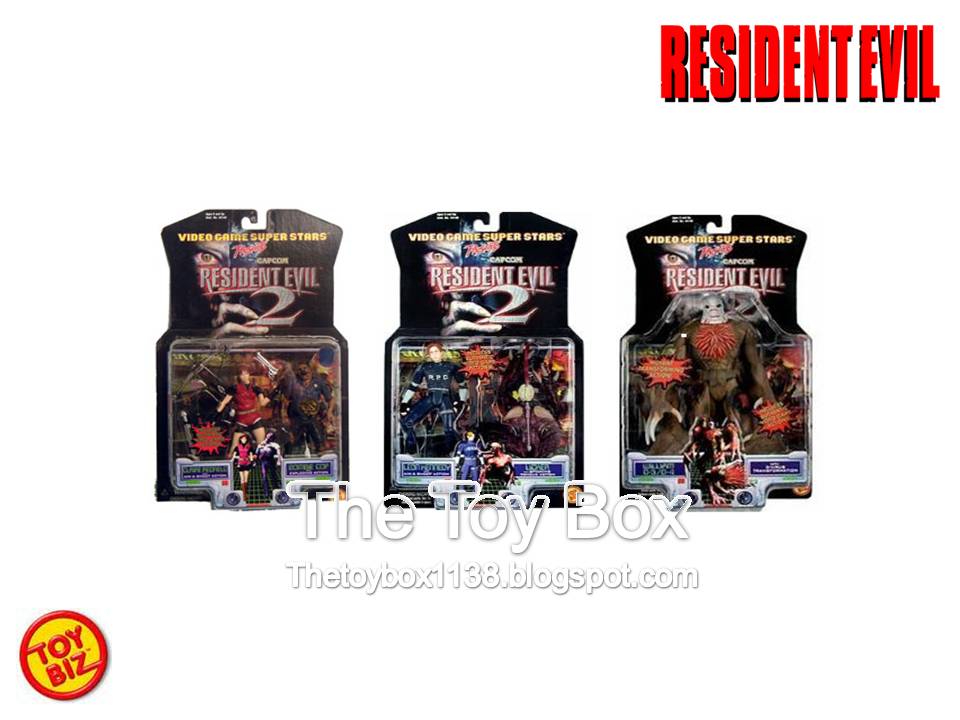The Toy Box Video Game Super Stars Resident Evil and Resident Evil 2