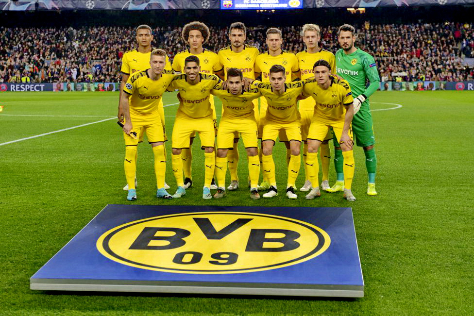 BORUSSIA DORTMUND contra Barcelona 27/11/2019 Liga de Campeones
