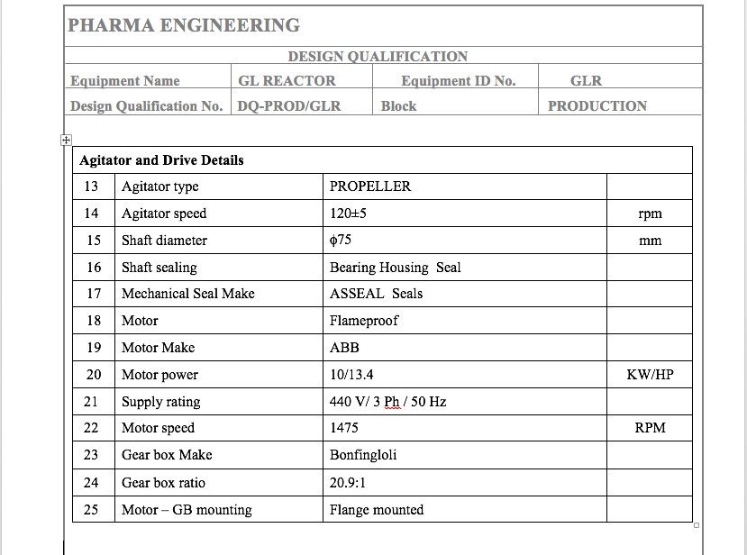 Design Qualification ( DQ ) Pharma Engineering