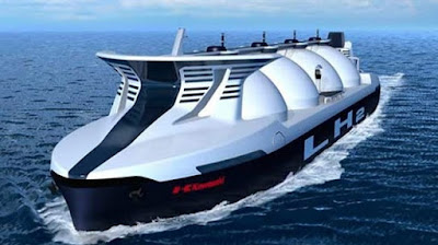 Navio transportador de hidrogénio