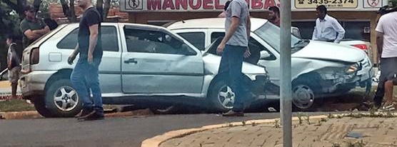 Manoel Ribas: Acidente de trânsito na Avenida Brasil!