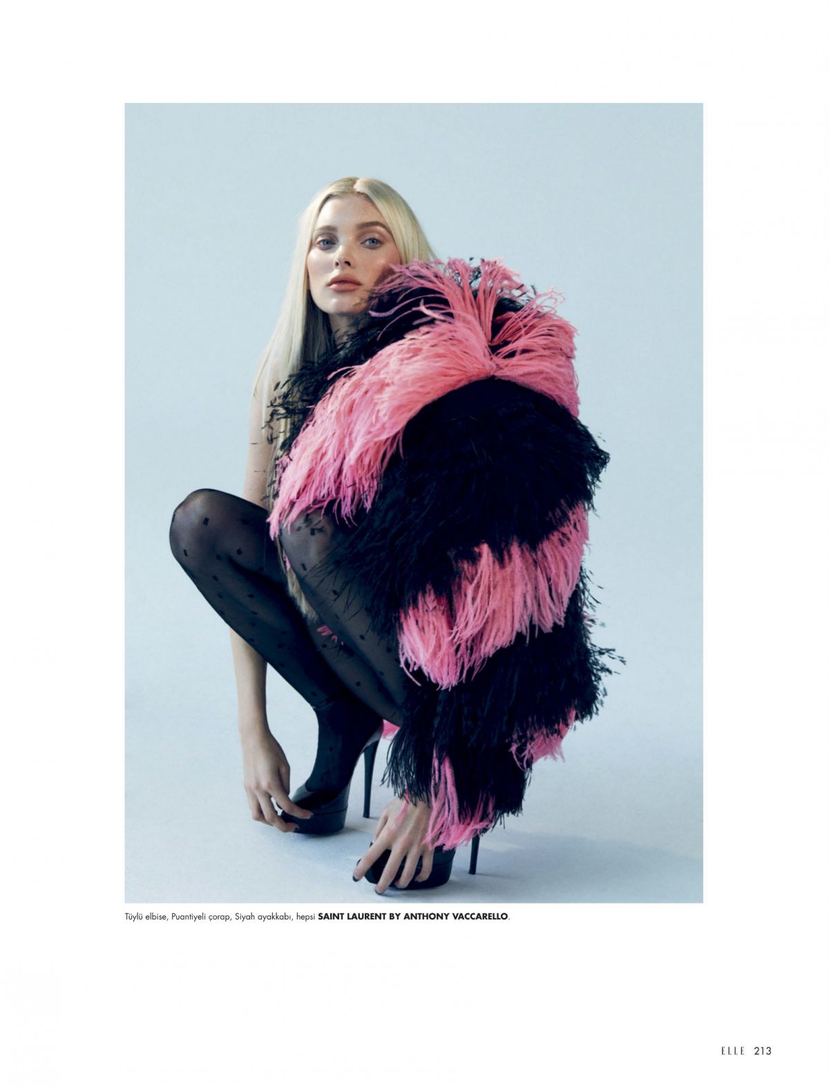 Elsa Hosk in Elle Magazine, Turkiye September 2019 Issue