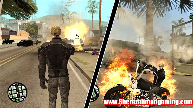 GTA San Andreas Ghost Rider Alpha 0.1 Final Edition 2021