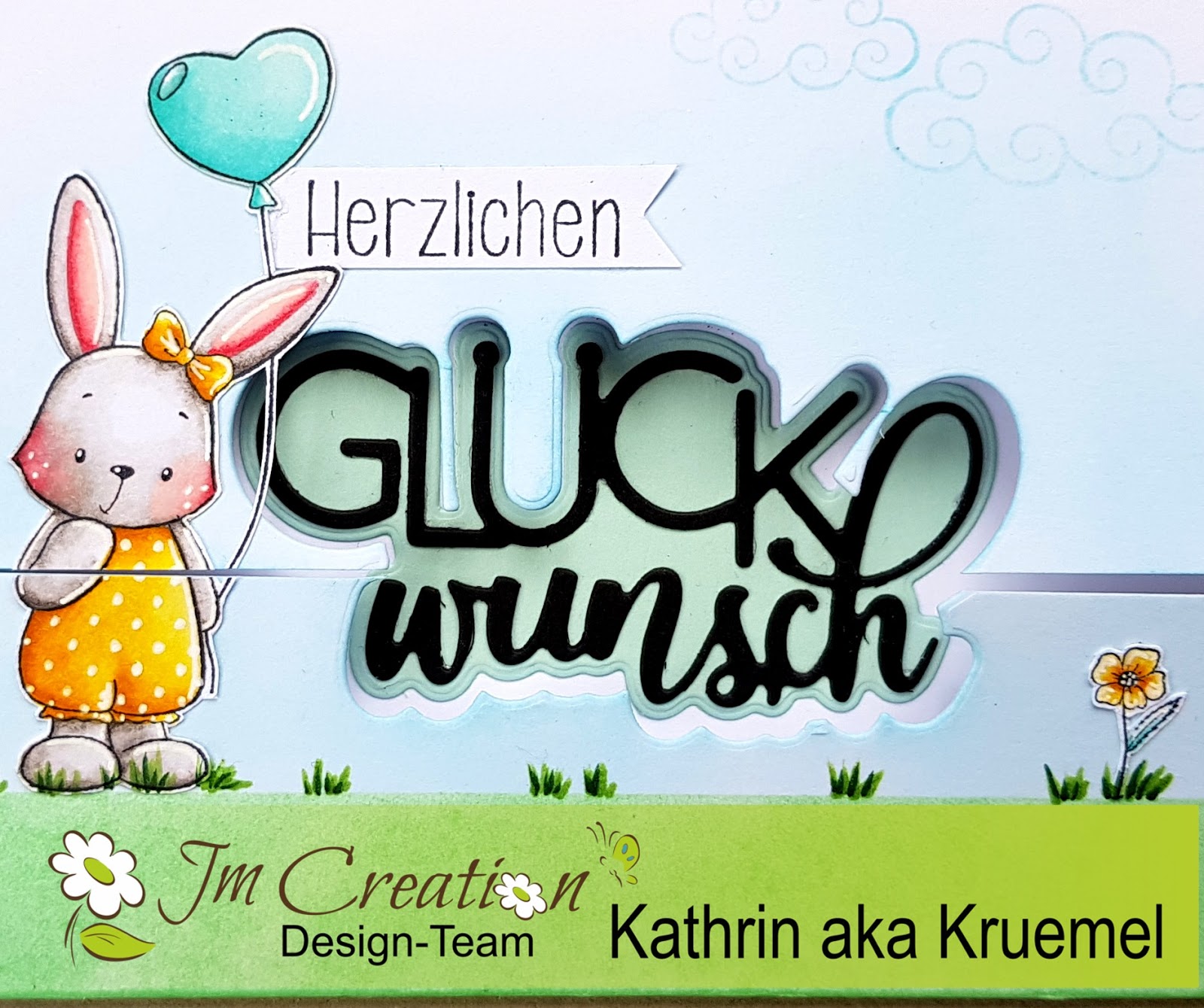 Kruemels BastelBlog Ein Hase zum Geburtstag