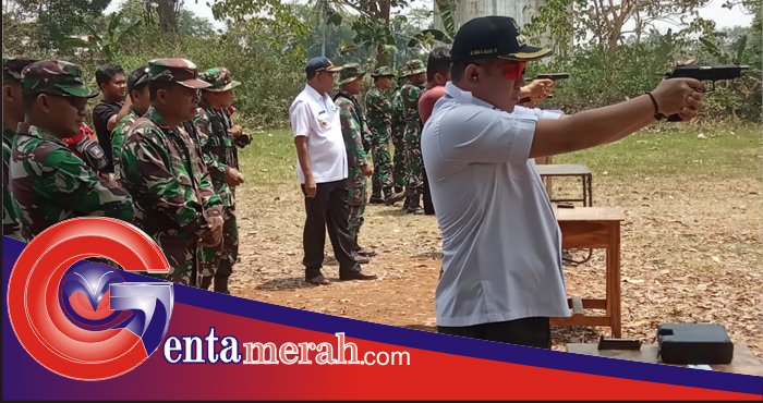 300 Prajurit Kodim se-Lampung Ikuti Latihan Tembak di Gedungtataan