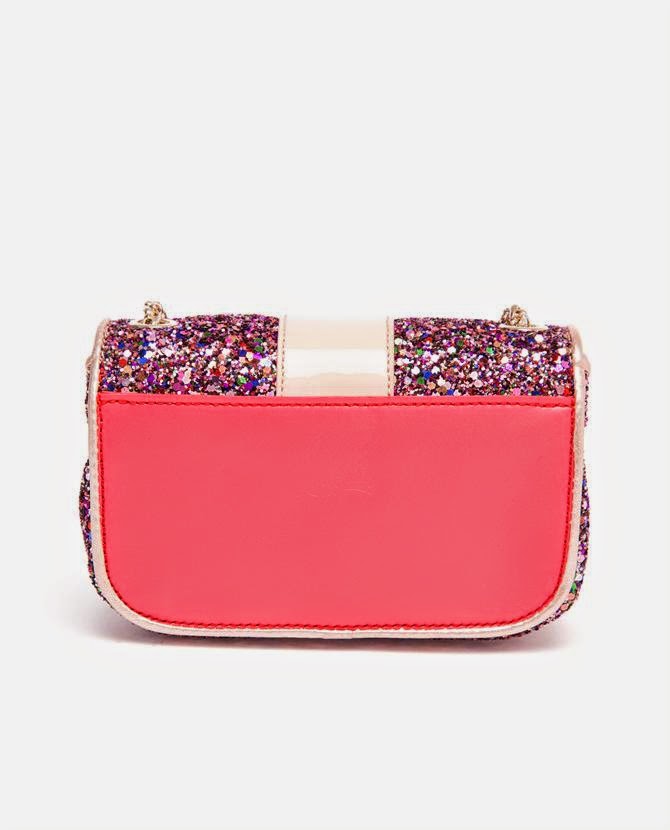 glitter shoulder bag