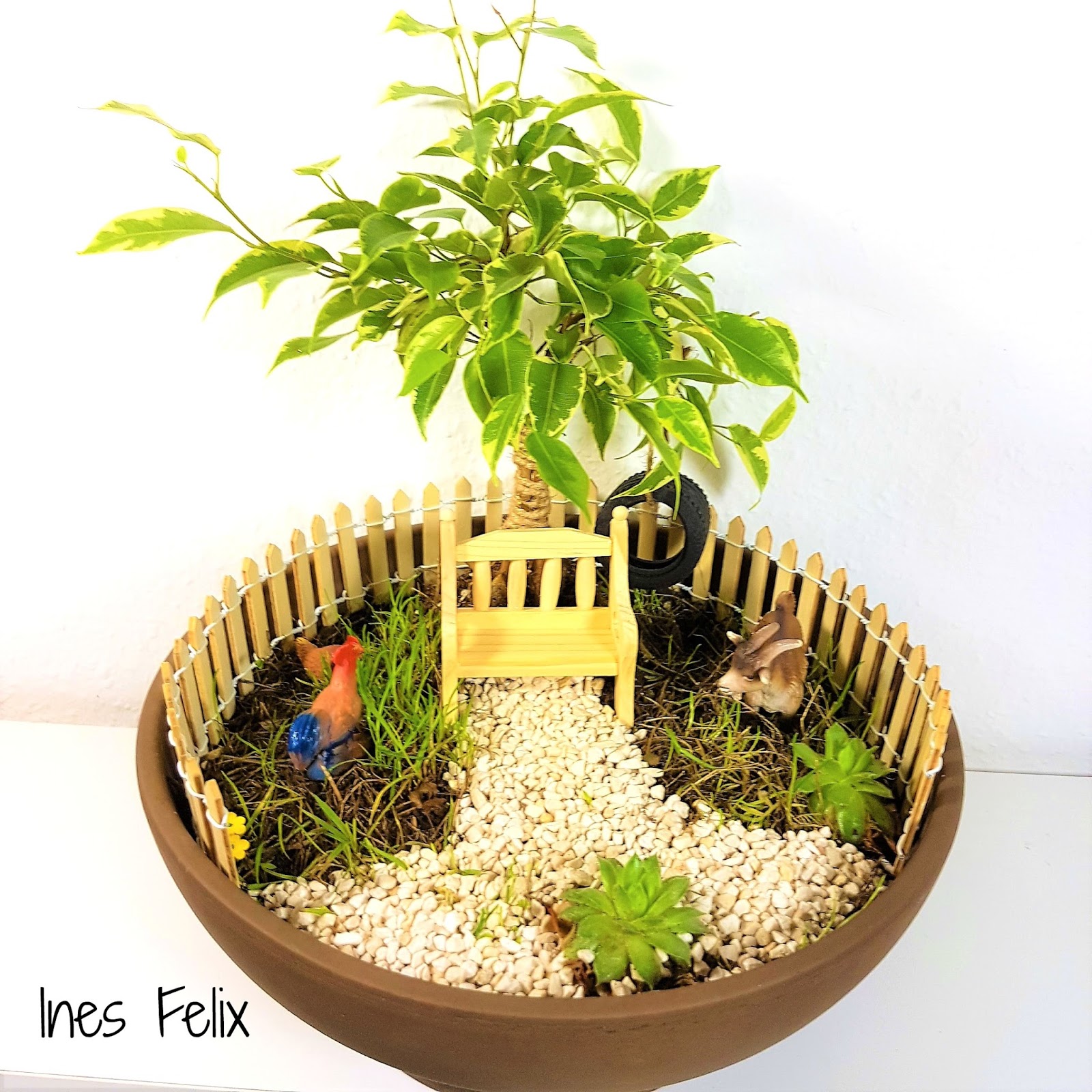 Ines Felix Kreatives Zum Nachmachen Minigarten